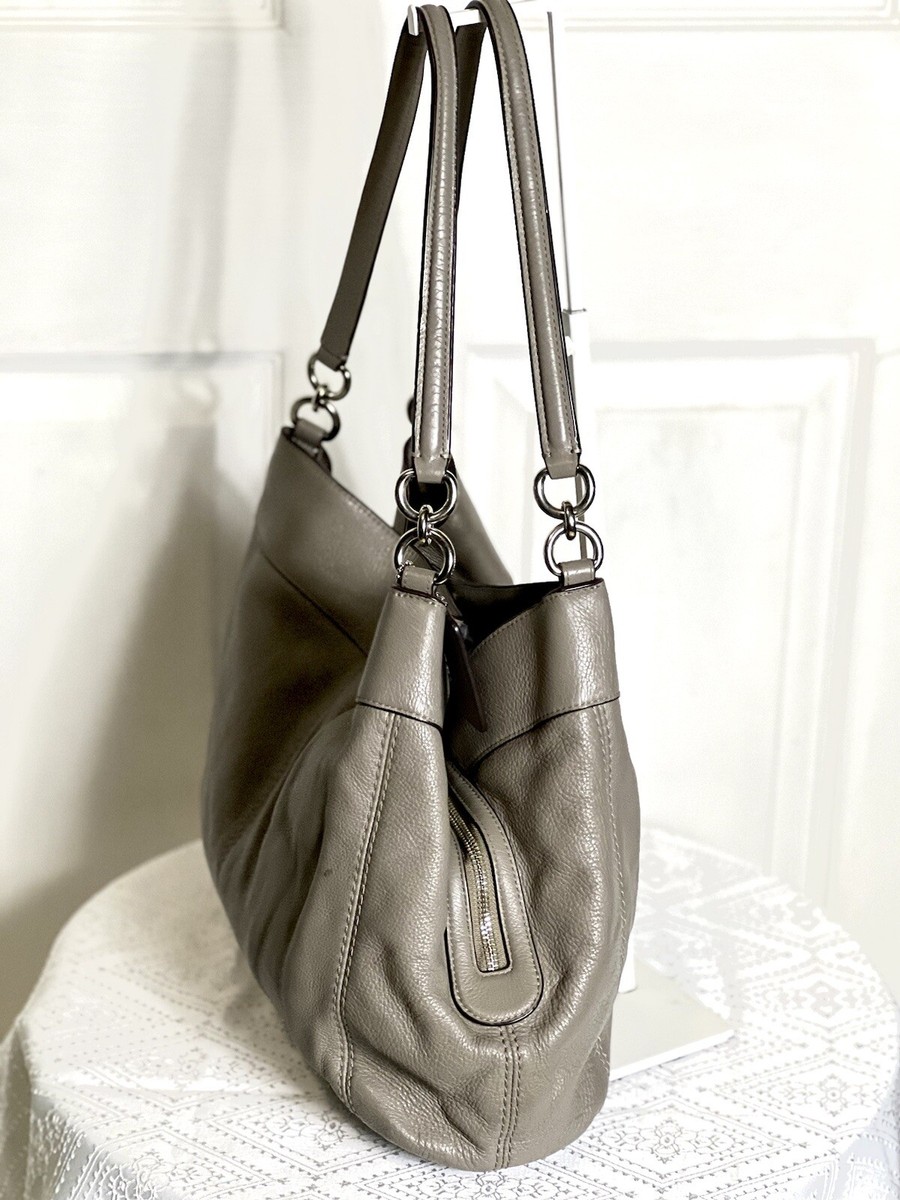 バッグ Rare COACH Nubak Shoulder Bag Ice Gray s-l1200.jpg