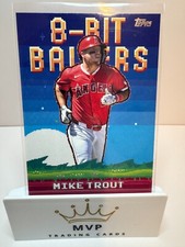 2025 Topps Mike Trout #8B-2 8-Bit Ballers Los Angeles Angels