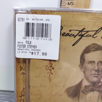 Stephen Foster 『beautiful dreamer』　CD Beautiful Dreamer The Songs of Stephen Foster CD New Sealed