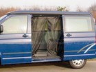 Magnetic Screen Sliding Door Camper Van Flyscreen Mesh For Ford Transit Custom