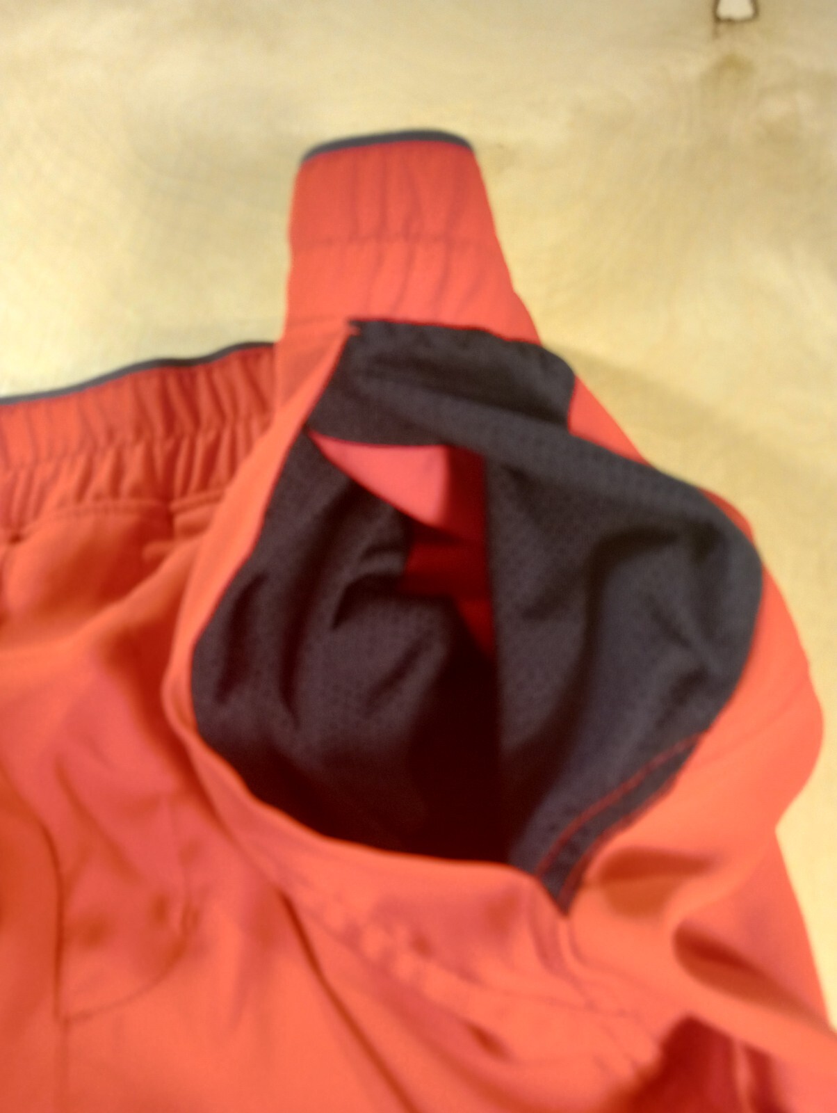 Tommy Hilfiger Mens Athletic Essential Sport Elastic Waistband Shorts Large Red image 5