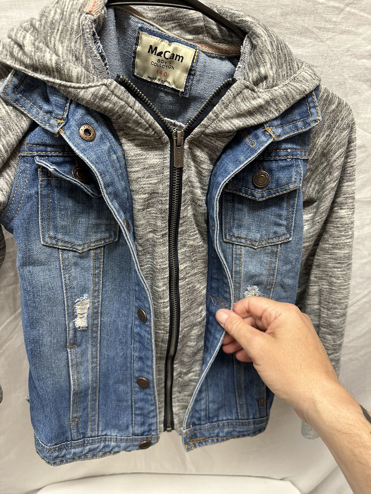 MaCam Boys Collection Blue Denim Jacket Boys Size 910/ 140 cm eBay