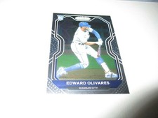Edward Olivares 2021 Panini Prizm RC #137