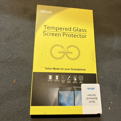 JETech 0980A Screen Protector for Apple iPhone 8 and  7 Tempered Glass ~ NEW