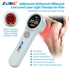 ZJKC 1760mW Cold Laser Therapy Infra Red Light Treatment Device for Pain Relief