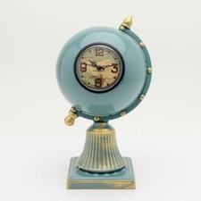 Hometime Vintage Globus Kaminuhr