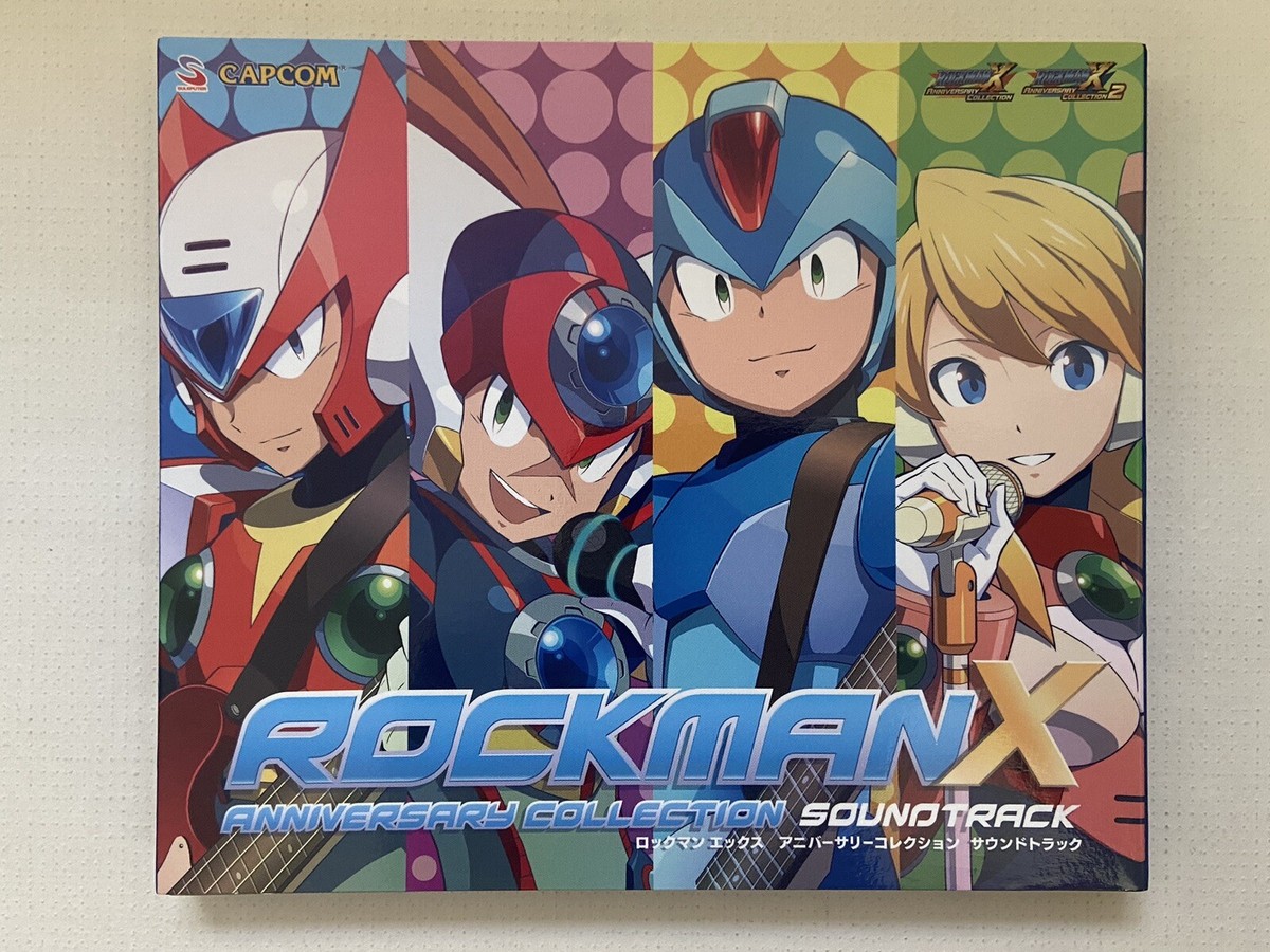 Rockman Megaman X Anniversary Collection SoundTrack Japan Game