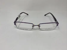 VENDELA EYEWEAR V-1016-1 PURPLE 51/17/135 EYEGLASSES HALF RIMLESS FRAME !K59
