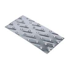 Timco Nail Plates - Galvanised Steel 85x178 Fixings Connect Repair Timber Joints