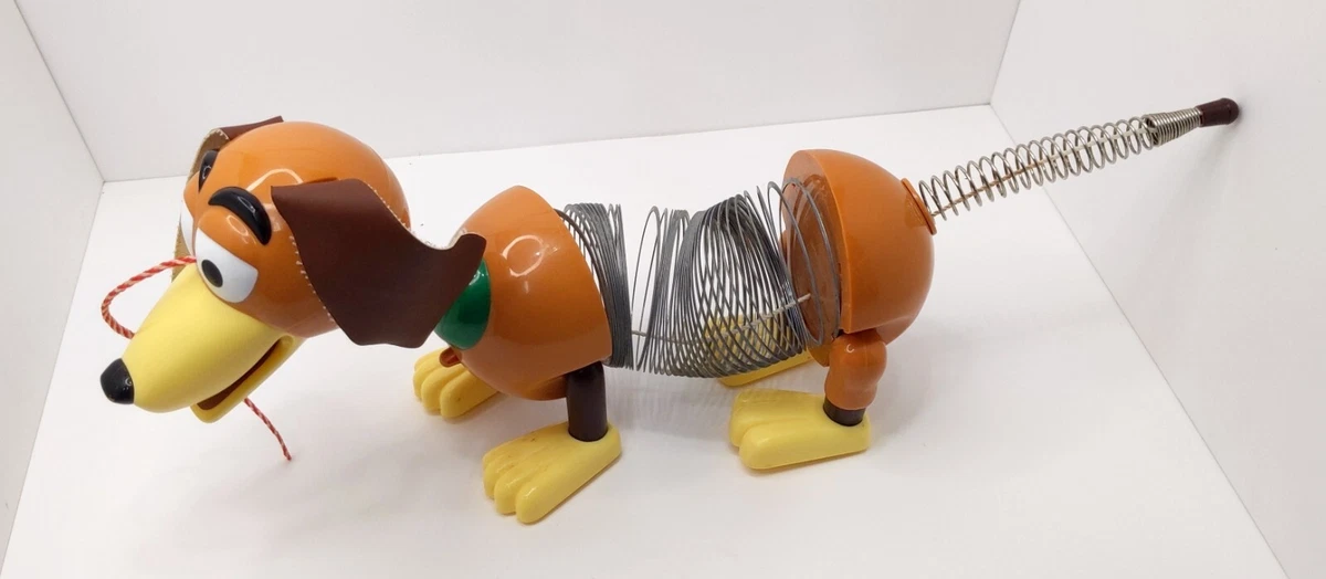 Original 1999 Disney Pixar Toy Story Slinky Dog Pull Toy Walking