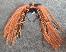 Halloween Head Bopper Headband  Witch Hat  Flashing Light Up Hair Tubes NIP