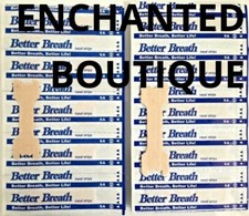 1 -1000 BETTER BREATH NASAL STRIPS SM/MED/ LARGE RIGHT WAY EXERCISE ANTI SNORING