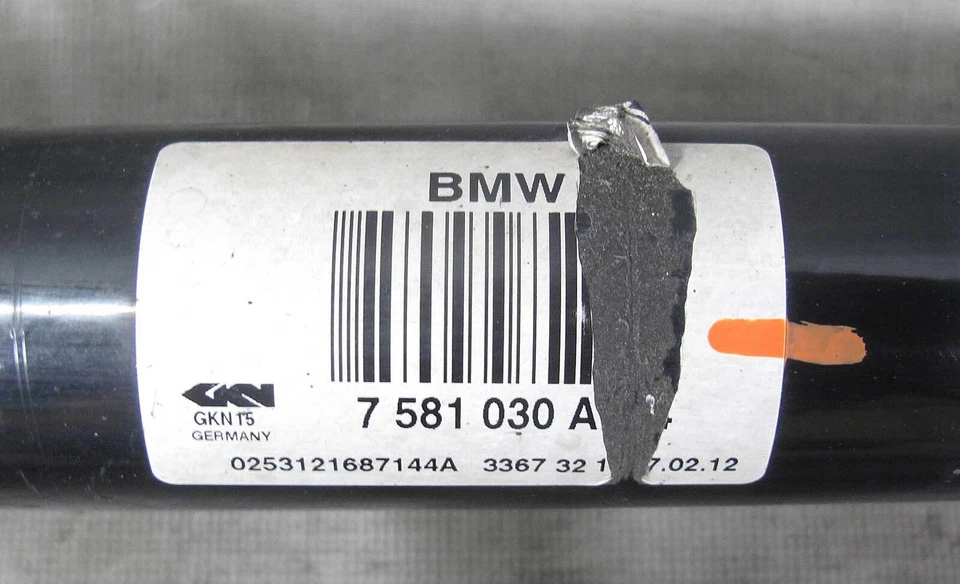 2011-2016 BMW F10 535i xDrive 528i saída traseira direita meio eixo 38mm fabricante de equipamento original - Imagem 4 de 4