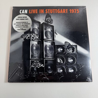 Can Live In Stuttgart 1975 Triple Orange Vinyl  LP New Sealed Record