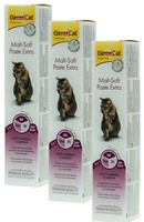 (Eur 119,80 / Kg) Gimcat Malt-Soft Paste Extra, Katzen-Snack 3 Tuben à 50 G