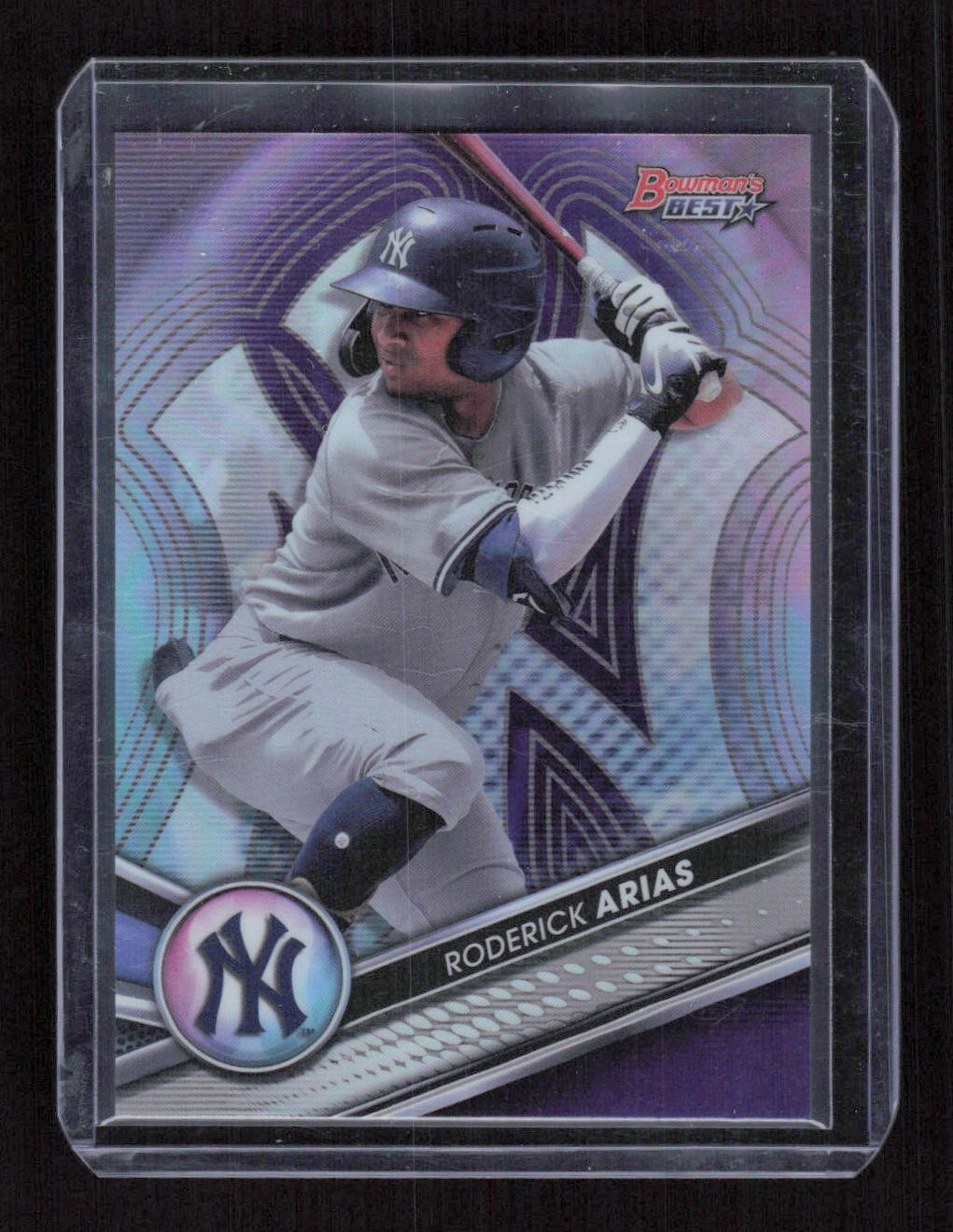 2022 Bowman's Best #TP-13 Roderick Arias Purple Refractor #'d /250