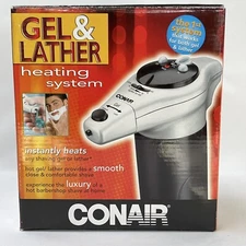 Conair Gel And Lather Heating System 2005 Shaving Creme Model HGL 1 New
