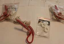 plantronics m60 2.5 mm headset new x3 vocera pink with bling