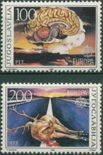 YUGOSLAVIA - 1986 MNH  NATURE - Europa CEPT  Complete Set !!!!