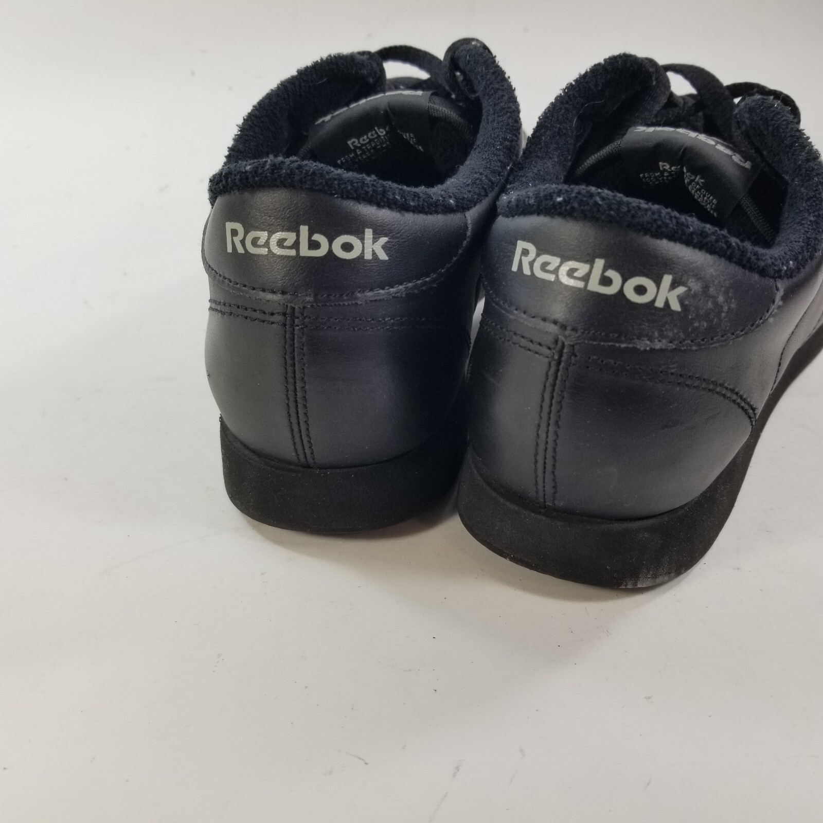 Reebok Princess Womens Tennis Shoes Size 8 Black Classic Sneaker Low Top thumbnail 7