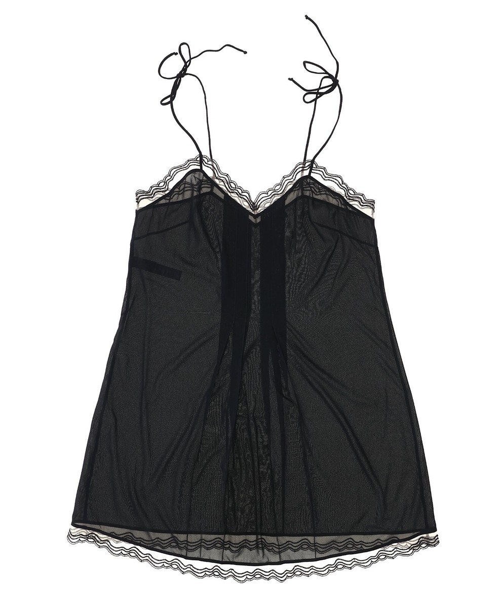 La Perla Marble Mood Chemise in Black/Skin Women's Pajama Size S L26343