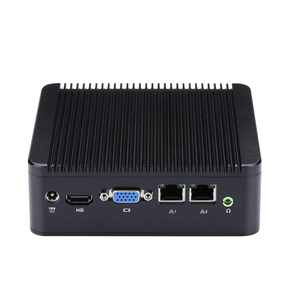 Dual LAN Fanless Mini PC J1900 Qaud Core,Ubuntu Mini PC,Support Firewall,Gateway - Image 3 of 4