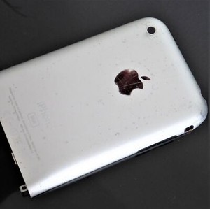 ORIGINAL iPhone 2G backcover 8GB Rückseite Ersatz Cover REAR HOUSING 1G 1Gen 1th