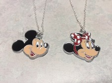 MINNIE- MICKEY MOUSE NECKLACES both 