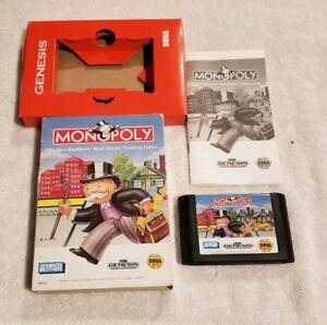 Monopoly-Sega-Genesis-COMPLETE-VIDEO-GAME