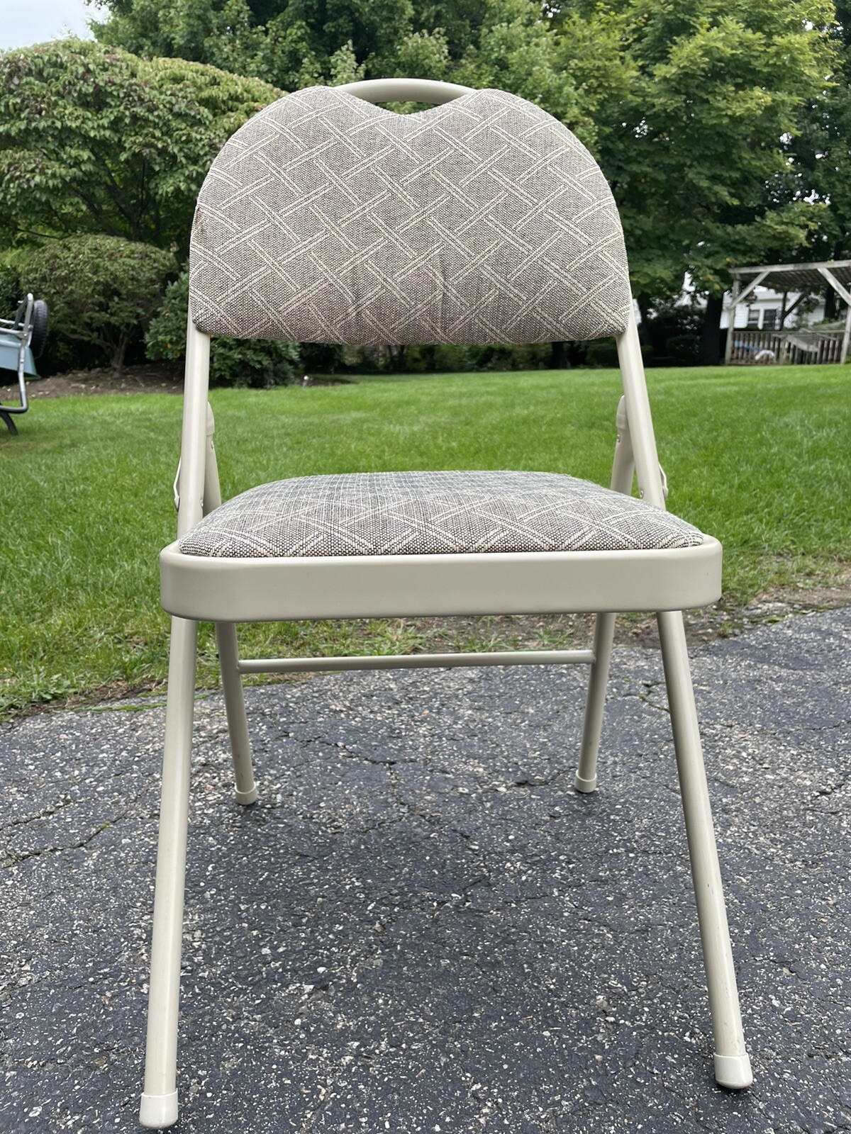 Comfort Deluxe Metal Fabric Padded Folding Chair Boston area Local