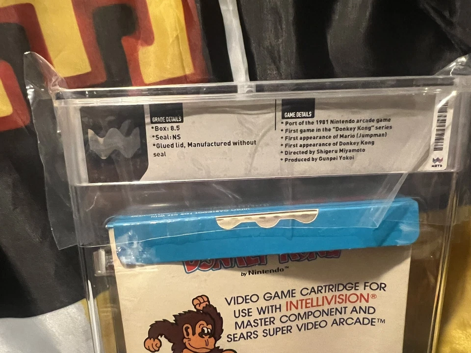 Donkey Kong Coleco 1982 Calificado 8.5 Sin Sello Hecho en Fábrica Original Foto 4 de 4