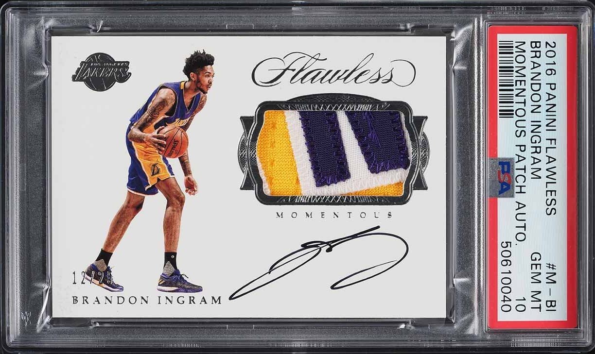 NUMBERED PSA 10 GRADED NBA CARDS