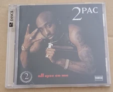 2Pac Tupac Shakur All Eyez On Me 2 Cd Set Death Row Records Suge Knight eyes PA