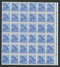 DDR DAUERSERIE 5-JAHRESPLAN 1953 420 X I 36er-BLOCK ** Mi 936.- z1132