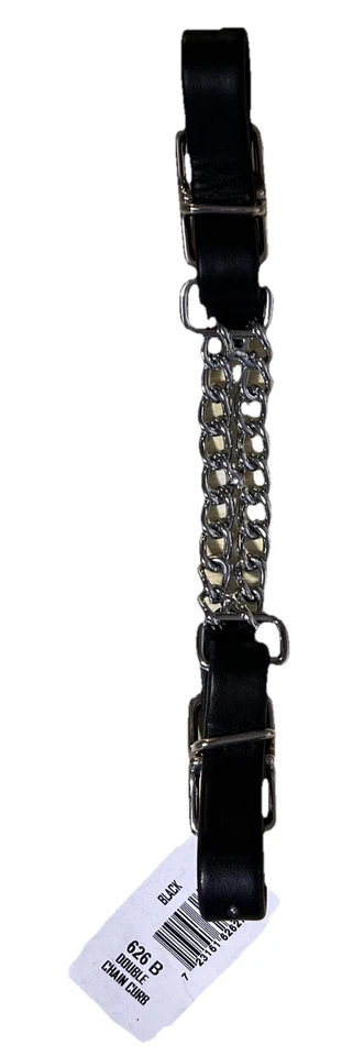 Tory Leather Co. Бордюр с двойной цепью 626B сделано в США - Изображение 2 из 3