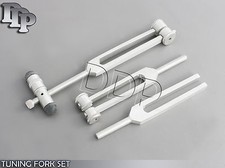 NEW TUNING FORK SET OF 3 C512, C256, C128 INSTRUMENTS