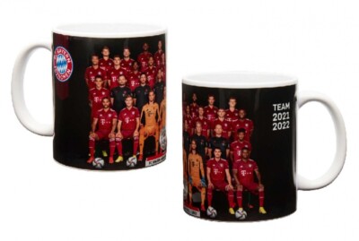 FC Bayern München Tasse - Team 2021/22 - Kaffeetasse Mug FCB