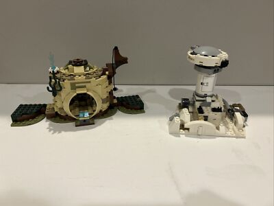 Lego Star Wars 75138 Hoth Attack & 75208 Yoda s Hut - Lot Of 2