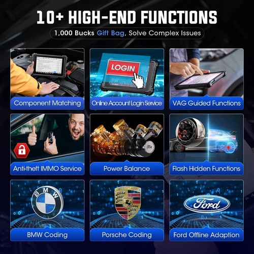 2025 NEW Autel MaxiSys MK906 Pro ECU Coding Full System Diagnostic Scanner Tool - Picture 14 of 17