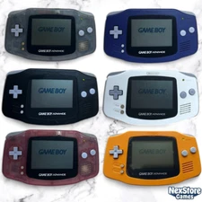 Nintendo GameBoy Advance Console Various Color GBA-001 Region Free Used tested