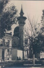 ROMANIA Constanta mosque RPPC 1950s