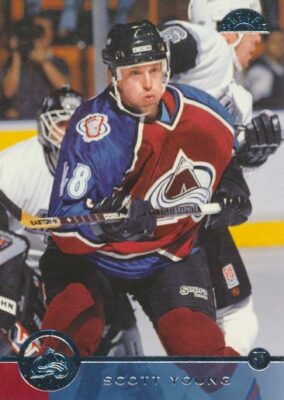 1996-97 Leaf #181 SCOTT YOUNG - Colorado Avalanche