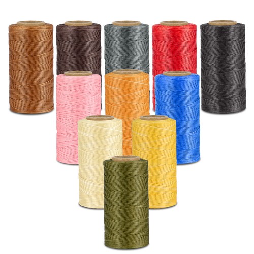284Yard 150D Waxed Thread String Cord Sewing DIY Craft Stitching Army Green - Picture 6 of 6