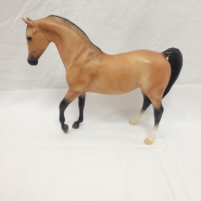 Breyer Buckskin Horse 8'' Long x 6.5'' Tall Unknown Model