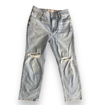 Wrangler High Rise True Straight Crop Size 2 Jeans