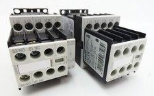2x Siemens 3RT1015-1BB41 E:05 Contactor + 3RH1911-1FA11 + Siemens Varistor -used-