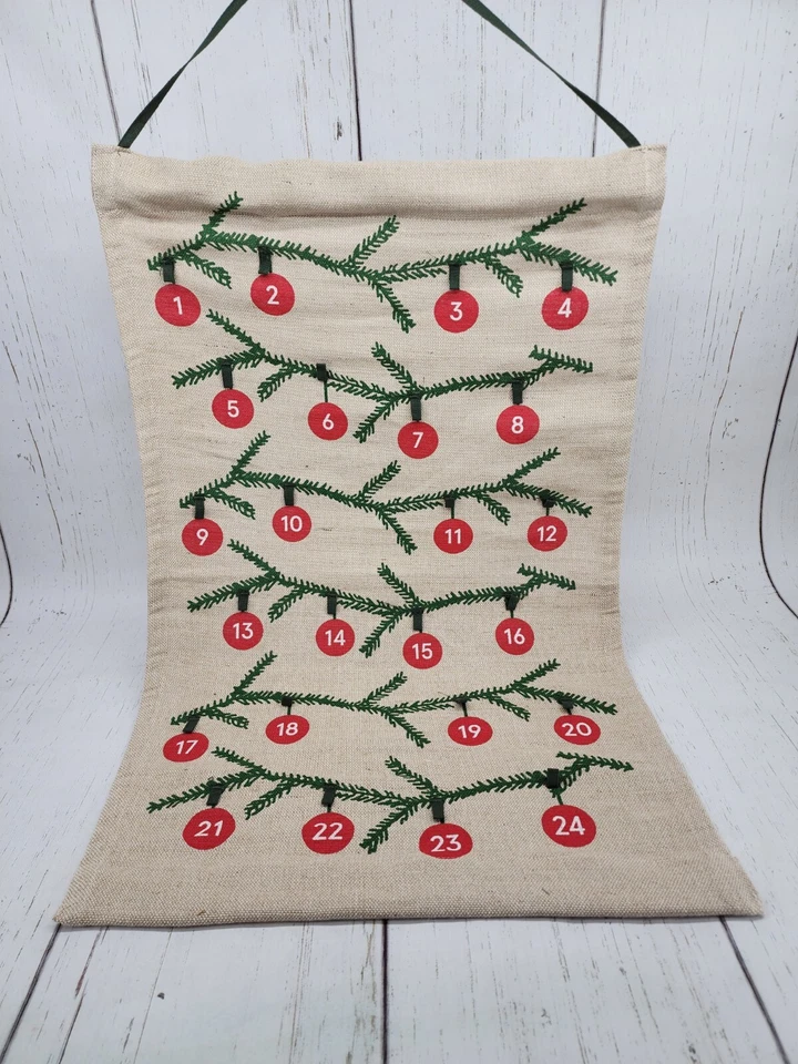 IKEA VINTERFINT Hanging Christmas Advent Calendar 24 Loops (005.608.88) NEW - Image 2 of 4