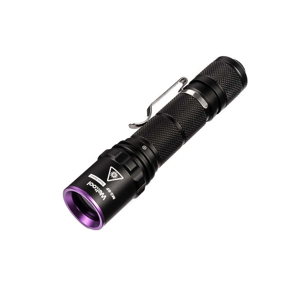 Weltool M2-BF Ultraviolet (UV) Professional Flashlight 365nm Wavelength UV-A LED