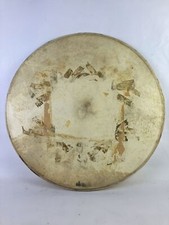 Leedy Ludwig 22" Calf Skin Batter/Resonant Bass Drum Head Vintage 50s USA Kick