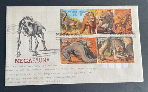 AUSTRALIAN FDC: 2008 MEGAFAUNA #LF232